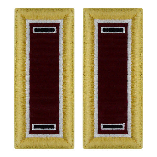 Army Female Shoulder Boards - Medical and Veterinary Rank 11336DBR